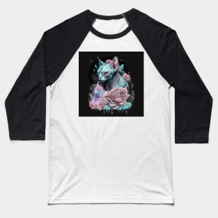 Witchy Sphynx Baseball T-Shirt